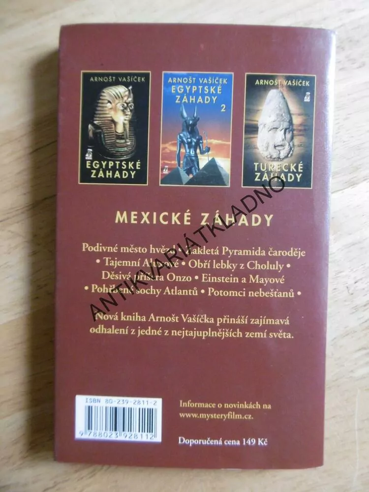 MEXICKÉ ZÁHADY, ARNOŠT VAŠÍČEK, **an