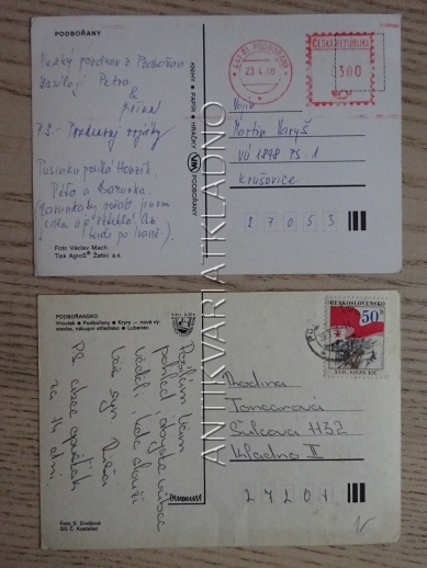 PODBOŘANY, OKRES LOUNY, 2 KUSY