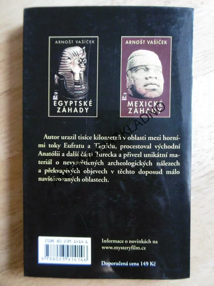 TURECKÉ ZÁHADY, ARNOŠT VAŠÍČEK, **an