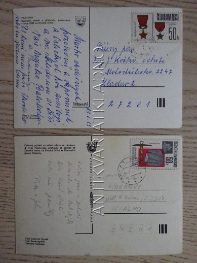 PASTVINY, LETOHRAD, OKRES ÚSTÍ NAD ORLICÍ, 2 KUSY