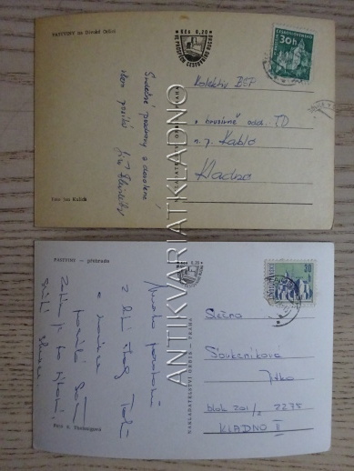PASTVINY, OKRES ÚSTÍ NAD ORLICÍ, 2 KUSY