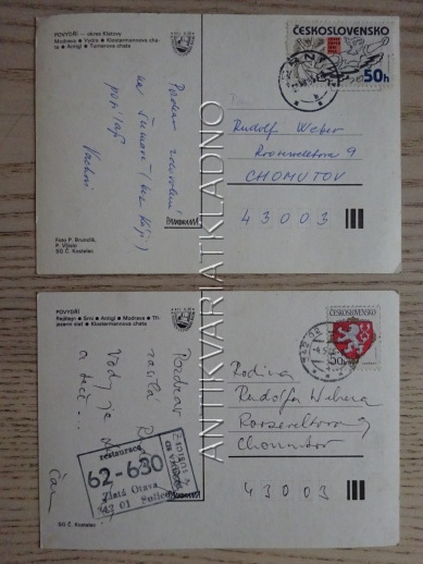 POVYDŘÍ, OKRES KLATOVY, 2 KUSY