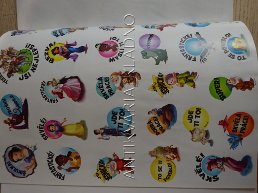 ALBUM SAMOLEPEK, UČÍME SE S DISNEY, PRINCEZNY, **an