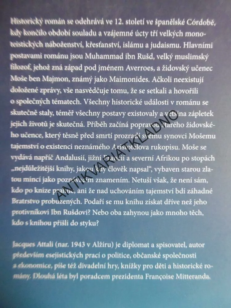 BRATRSTVO PROBUZENÝCH , JACQUES ATTALI,