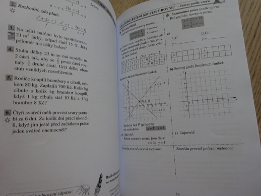 ROVNICE, SLOVNÍ ÚLOHY, MATEMATIKA