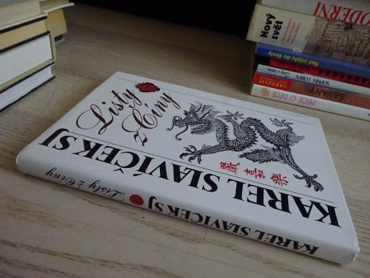 LISTY Z ČÍNY, KAREL SLAVÍČEK, **an
