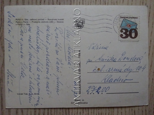 POŘÍČÍ NAD SÁZAVOU, OKRES BENEŠOV