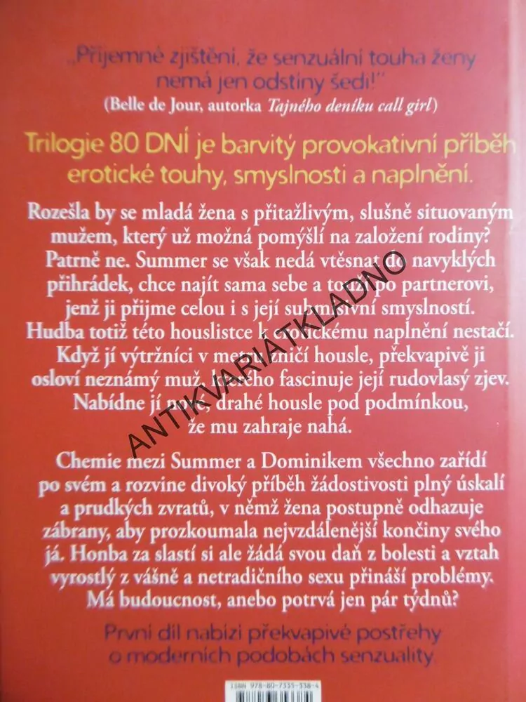 80 DNÍ BARVY SMYSLNOSTI, VINA JACKSON, **an