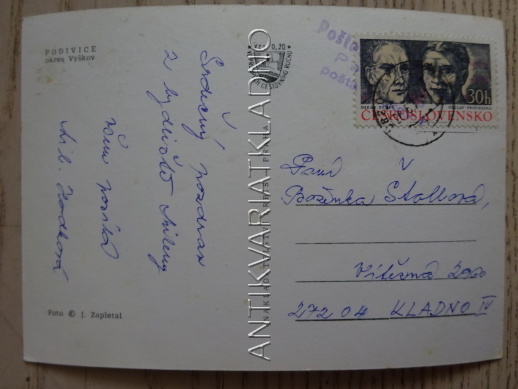PODIVICE, OKRES VYŠKOV