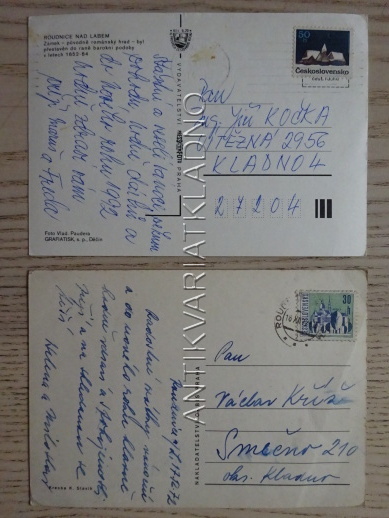 ROUDNICE NAD LABEM, OKRES LITOMĚŘICE, 2 KUSY