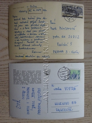 RABÍ, OKRES KLATOVY, 2 KUSY
