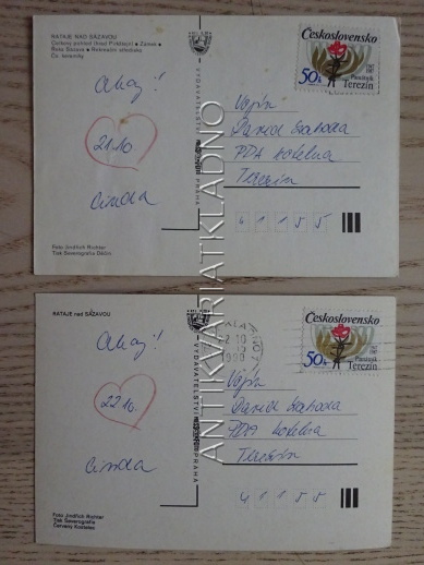 RATAJE NAD SÁZAVOU, OKRES KUTNÁ HORA, 2 KUSY