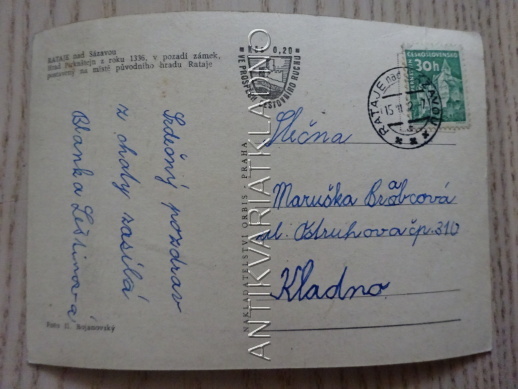 RATAJE NAD SÁZAVOU, OKRES KUTNÁ HORA