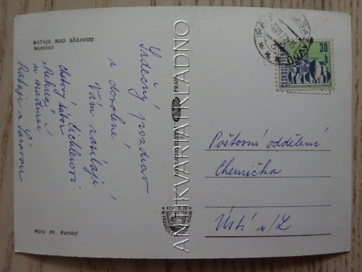 RATAJE NAD SÁZAVOU, OKRES KUTNÁ HORA