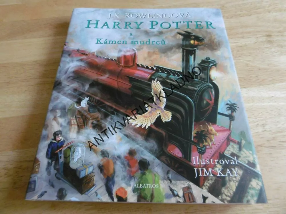 HARRY POTTER A KÁMEN MUDRCŮ, J.K. ROWLINGOVÁ, JIM KAY, **an