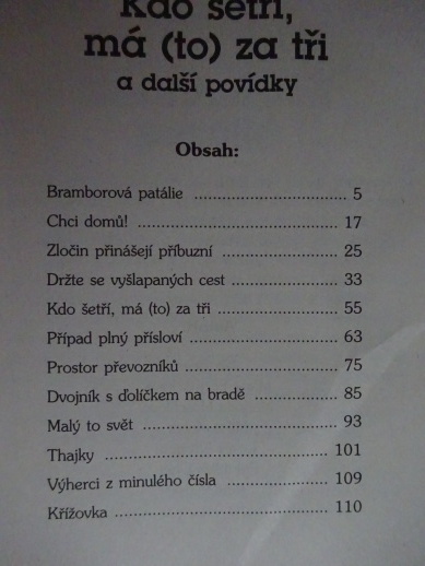 KDO ŠETŘÍ, MÁ (TO) ZA TŘI A DALŠÍ POVÍDKY, 100% KRIMI