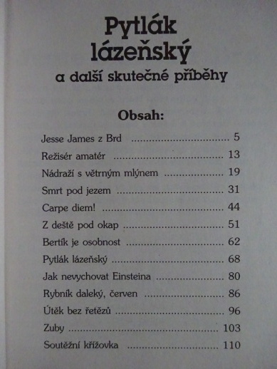 PYTLÁK LÁZEŇSKÝ A DALŠÍ SKUTEČNÉ PŘÍBĚHY, **an