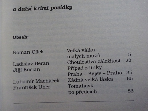 VELKÁ VÁLKA MALÝCH MUŽŮ A DALŠÍ POVÍDKY, **an