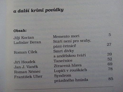 MEMENTO MORI A DALŠÍ POVÍDKY, **an