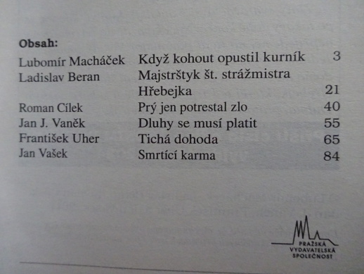 KDYŽ KOHOUT OPUSTIL KURNÍK A DALŠÍ POVÍDKY, **an