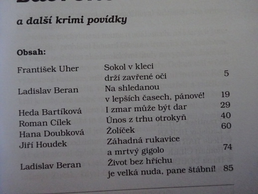 SOKOL V KLECI DRŽÍ ZAVŘENÉ OČI A DALŠÍ POVÍDKY, **an