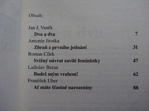 STALO SE!, 5X KRIMI, DVA A DVA, **an