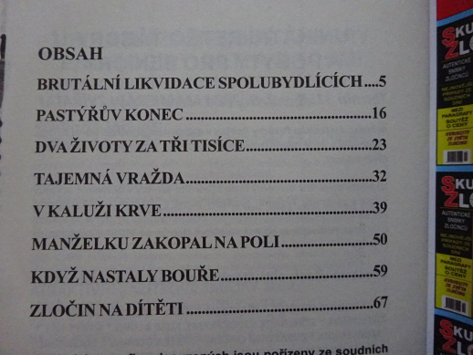 SKUTEČNÉ ZLOČINY Č. 38, **an