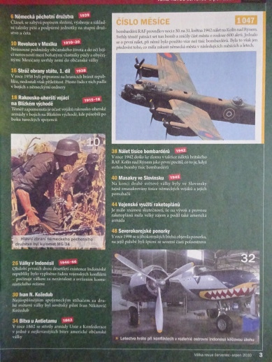 VÁLKA REVUE 7-8/2010, ČASOPIS VÁLKA, ARMÁDA