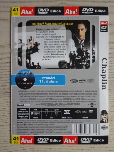CHAPLIN, DVD FILM 