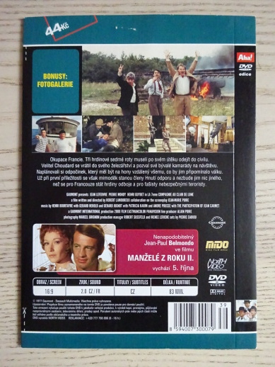 SEDMÁ ROTA ZA ÚPLŇKU, DVD FILM 
