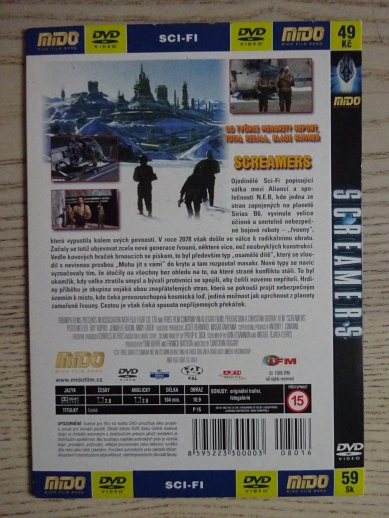 SCREAMERS, HLASY Z PODZEMÍ, DVD FILM