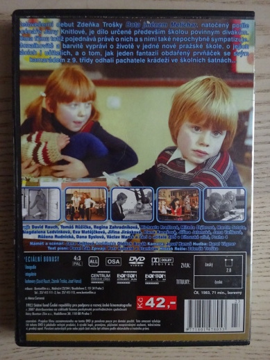 BOTA JMÉNEM MELICHAR, DVD FILM  ČR