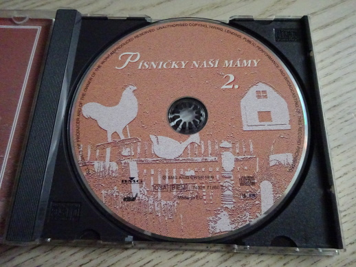 PÍSNIČKY NAŠÍ MÁMY, CD HUDBA