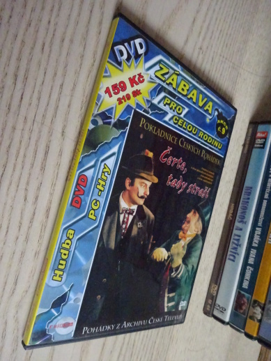 ČERTE, TADY STRAŠÍ, DVD FILM POHÁDKA