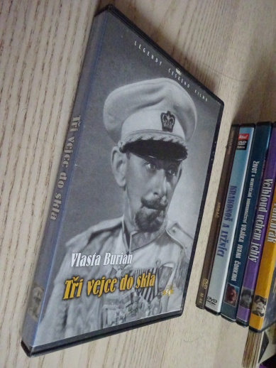 TŘI VEJCE DO SKLA, VLASTA BURIAN, DVD FILM