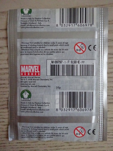 SAMOLEPKY MARVEL, 6 KS
