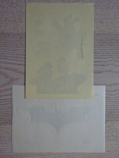 SAMOLEPKY, PŘÍLOHA ČASOPISU ABC, WALLACE A GROMIT, BATMAN, 2 KUSY