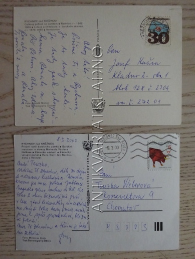 RYCHNOV NAD KNĚŽNOU, 2 KUSY