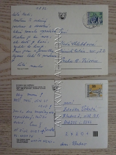 RYCHNOV NAD KNĚŽNOU, 2 KUSY