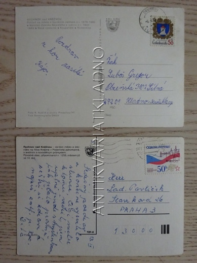 RYCHNOV NAD KNĚŽNOU, 2 KUSY