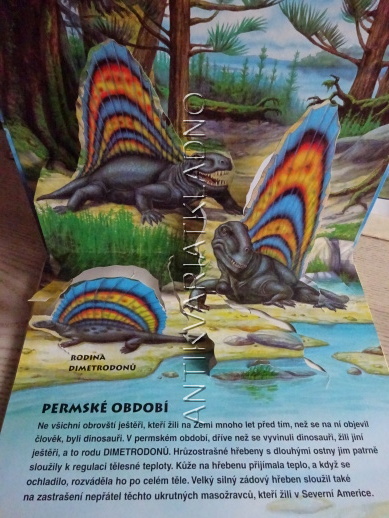 DINOSAUŘI, PROSTOROVÉ LEPORELO, **an