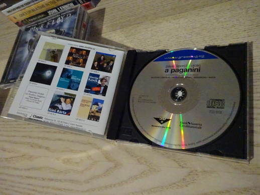 PAVEL ŠPORCL A PAGANINI, CD HUDBA