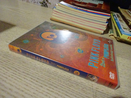 PINK FLOYD, ŽIVĚ V POMPEJÍCH, DVD HUDBA