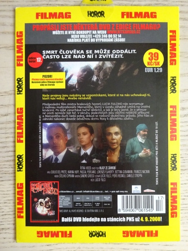 HLASY ZE ZÁHROBÍ, DVD FILM HOROR