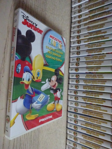 MICKEYHO KLUBÍK 10, MICKEY MOUSE, DVD FILM