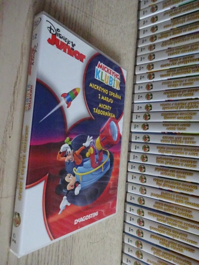 MICKEYHO KLUBÍK 12, MICKEY MOUSE, DVD FILM