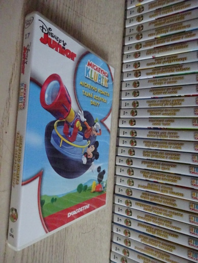 MICKEYHO KLUBÍK 17, MICKEY MOUSE, DVD FILM