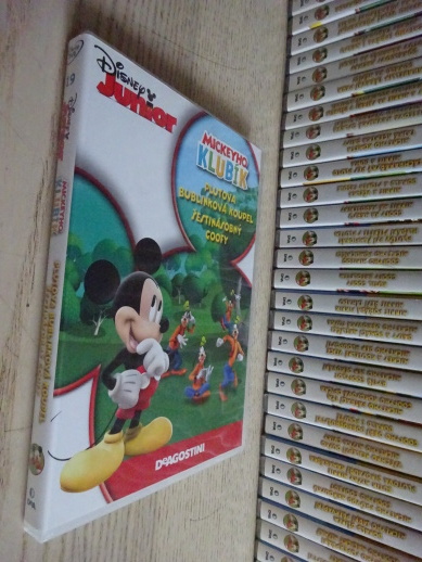 MICKEYHO KLUBÍK 19, MICKEY MOUSE, DVD FILM
