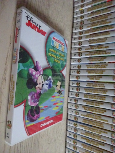 MICKEYHO KLUBÍK 20, MICKEY MOUSE, DVD FILM