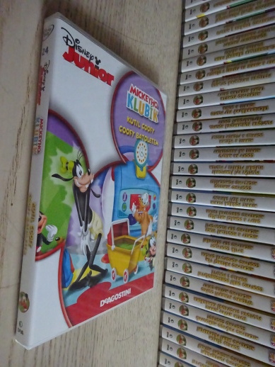 MICKEYHO KLUBÍK 24, MICKEY MOUSE, DVD FILM